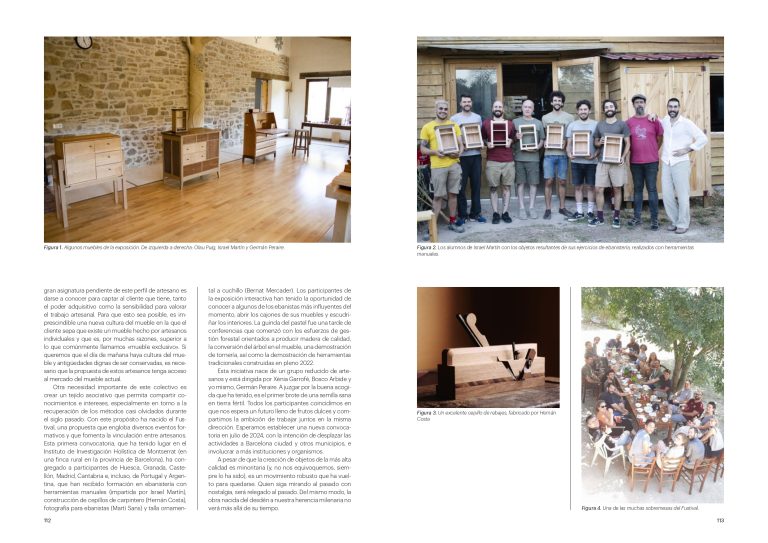 El moble de fusta. Les fustes del moble. Germán Peraire